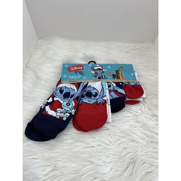 NEW Disney Lilo & Stitch Family Fun Socks Men Women Kid Toddler 4-Pack Crew Sock - Picture 1 of 14